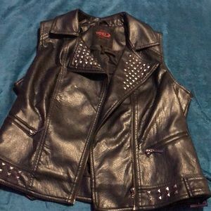 leather vest